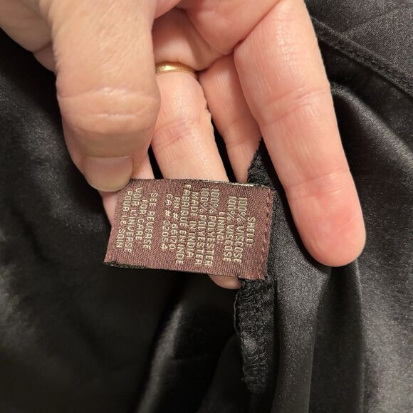 RANNA GILL x Free People Black Beaded Halter Maxi Size 8 Formal Boho Whimsygoth - Picture 11 of 11